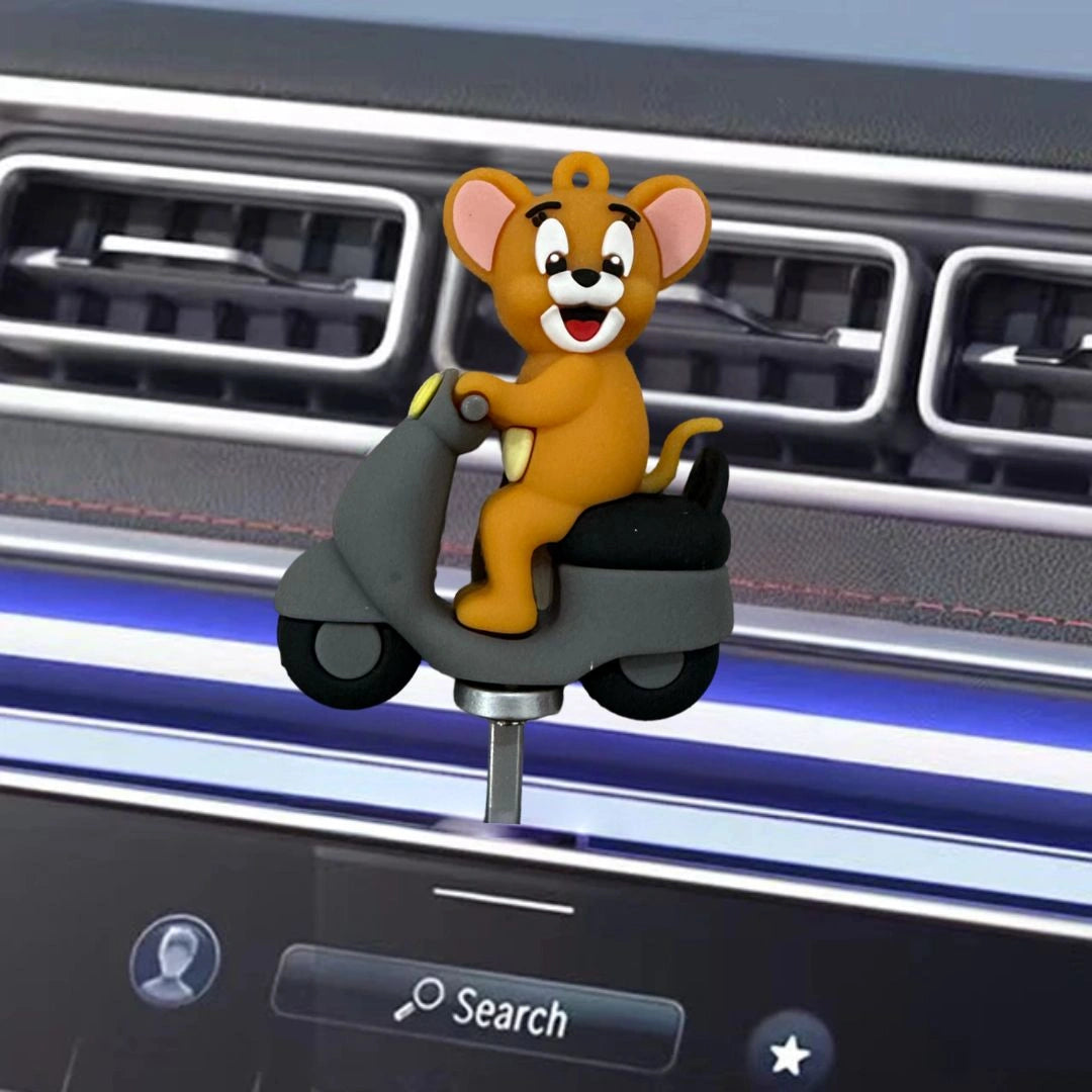 Jerry on Scooter Display Screen Sliding Doll-جيري على شاشة عرض سكوتر دمية منزلقة-Auto-Emporio-Kuwait.0