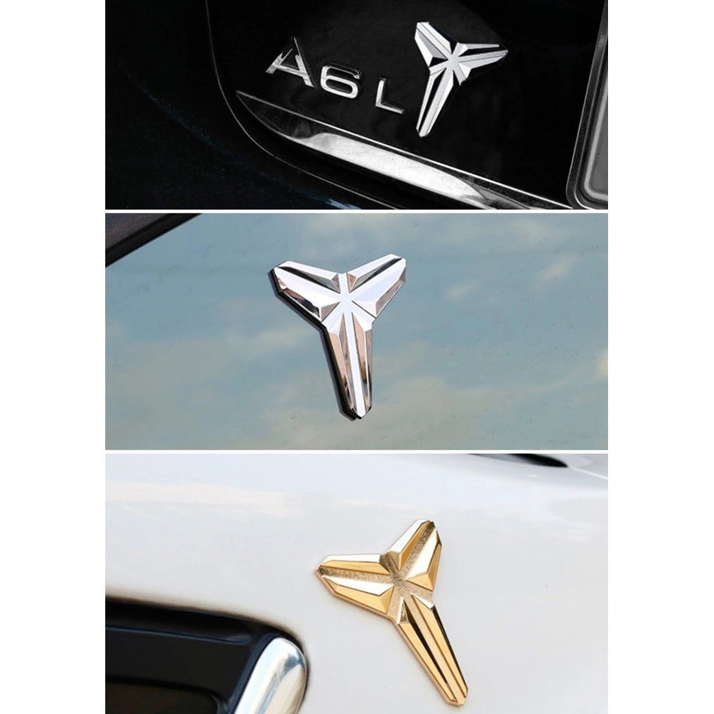 Kobe Black Mamba Logo Badge Sticker-ملصق شارة شعار كوبي بلاك مامبا-Auto-Emporio-Kuwait.0