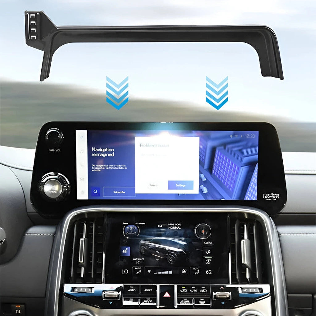 LEXUS LX600 Screen Mount with Mobile Holder-حامل شاشة LEXUS LX600 مع حامل للهاتف المحمول-Auto-Emporio-Kuwait.0