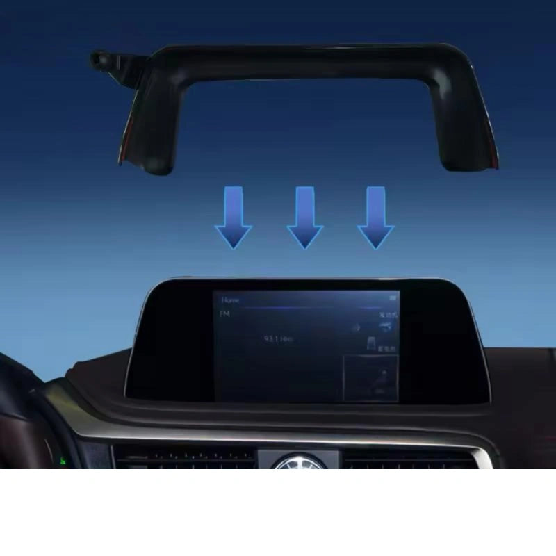 LEXUS RX350 Screen Mount with Mobile Holder-حامل شاشة LEXUS RX350 مع حامل للهاتف المحمول-Auto-Emporio-Kuwait.0