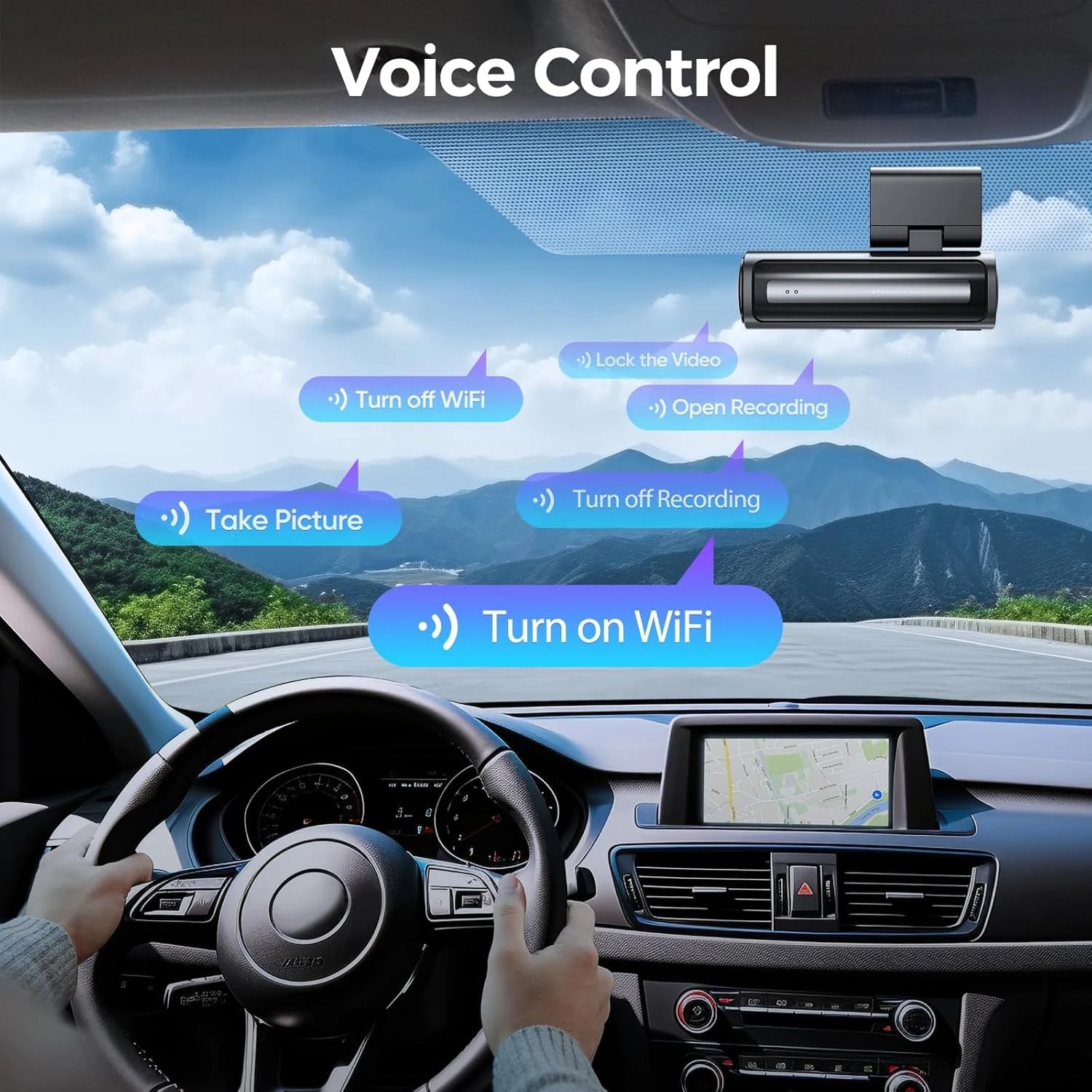 LINGDU LD06 4K+2K 2CH Dash Cam SONY STARVIS Sensor & 5G WiFi-LINGDU LD06 4K+2K 2CH داش كام مستشعر سوني ستارفيس و5G واي فاي-Auto-Emporio-Kuwait.0