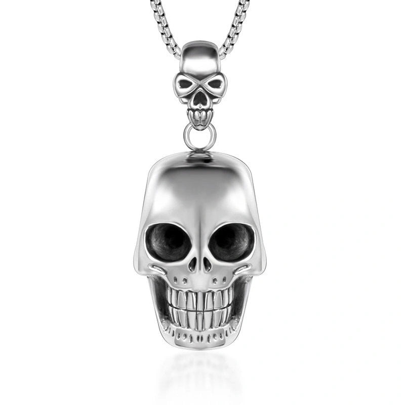 Laughing Skull Pendant-يضحك قلادة الجمجمة-Auto-Emporio-Kuwait.0