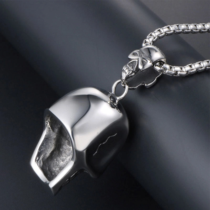 Laughing Skull Pendant-يضحك قلادة الجمجمة-Auto-Emporio-Kuwait.0