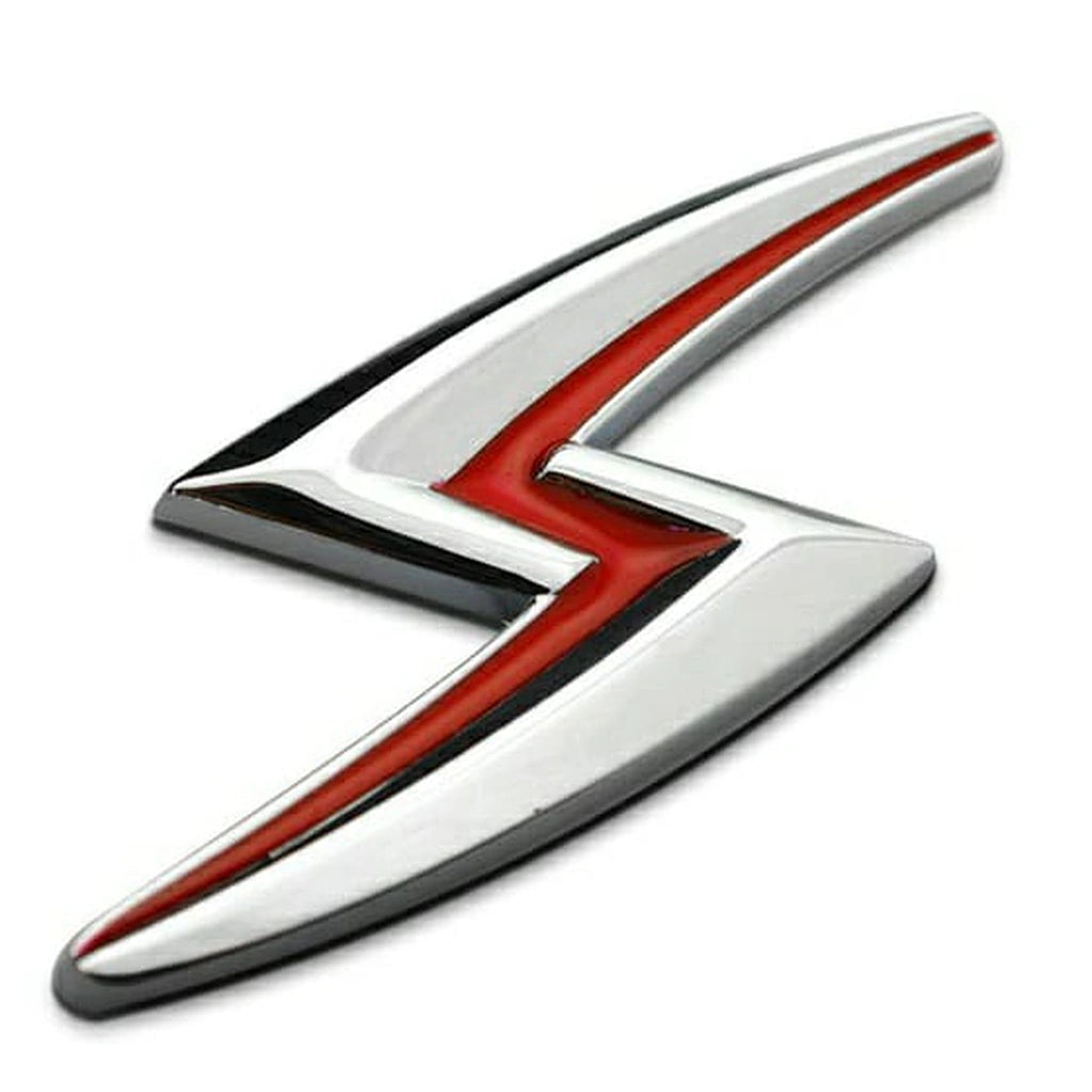 Lightning Bolt Badge Sticker-ملصق شارة صاعقة البرق-Auto-Emporio-Kuwait.0
