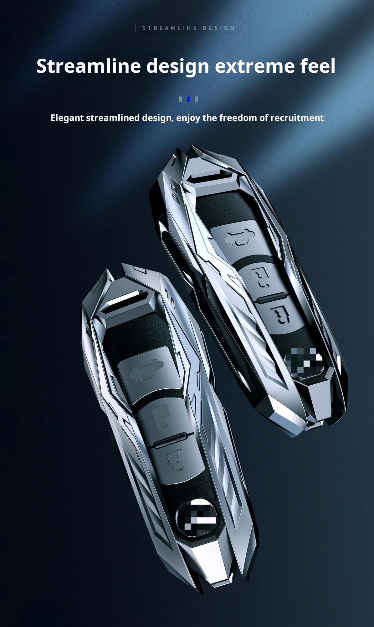 MAZDA Zinc Alloy Key Remote Cover with two keychains-Black-غطاء جهاز التحكم عن بعد لمفتاح مازدا من سبائك الزنك مع سلسلتي مفاتيح - أسود-Auto-Emporio-Kuwait.0