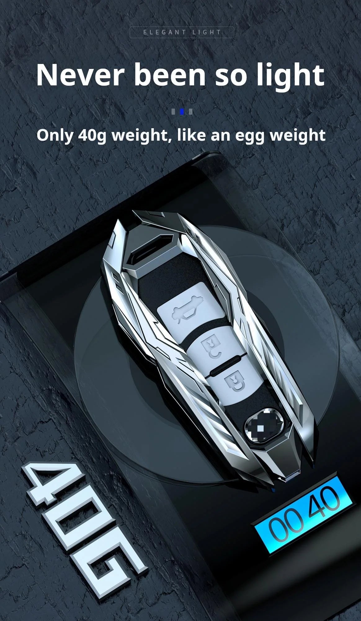 MAZDA Zinc Alloy Key Remote Cover with two keychains-Black-غطاء جهاز التحكم عن بعد لمفتاح مازدا من سبائك الزنك مع سلسلتي مفاتيح - أسود-Auto-Emporio-Kuwait.0