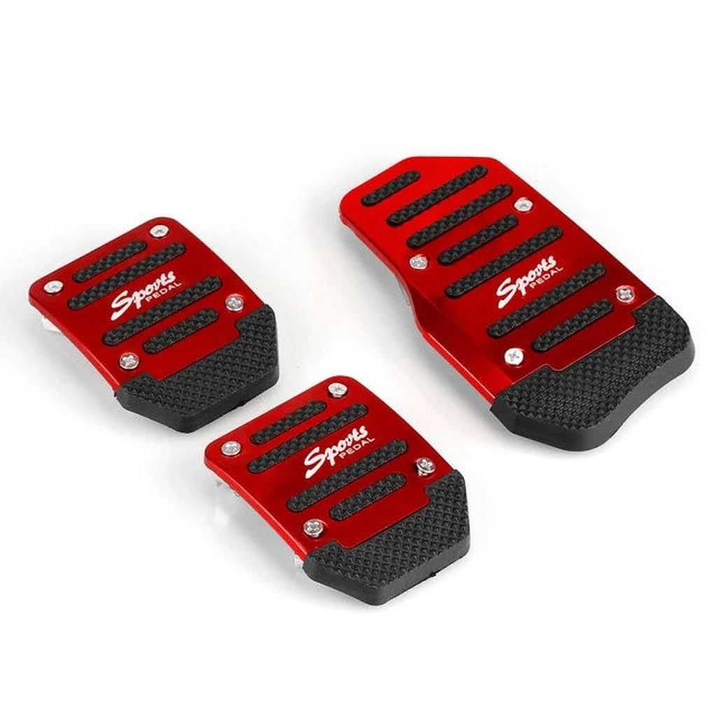Manual foot pedal covers(3 pcs)-أغطية دواسات القدم اليدوية (3 قطع)-Auto-Emporio-Kuwait.0