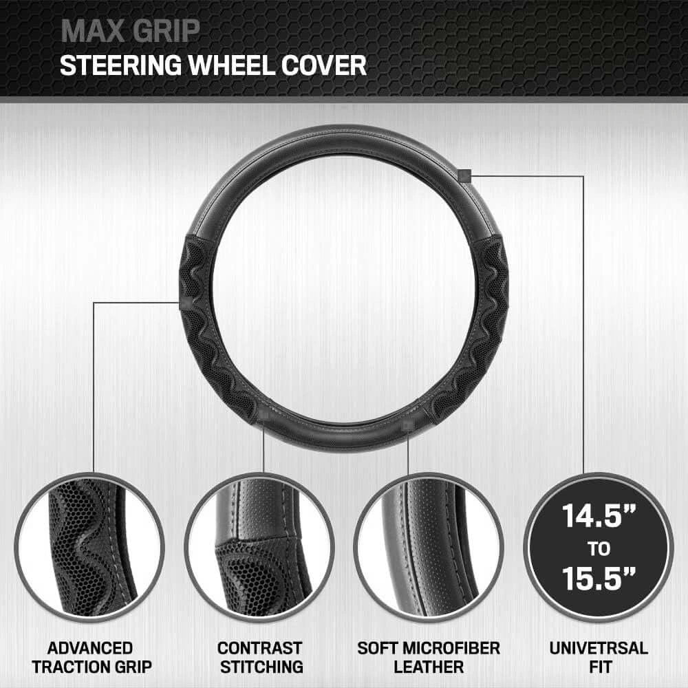 Max Grip Steering Wheel Covers-أغطية عجلة القيادة ماكس جريب-Auto-Emporio-Kuwait.0