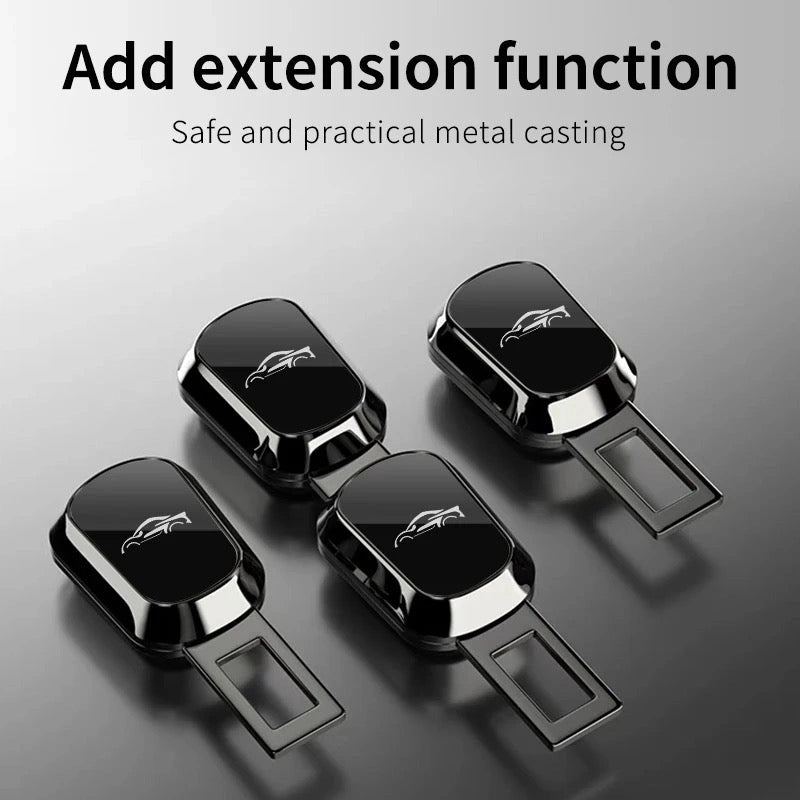 Metal Seat Belt Clip Extender (1 pc)-موسع مشبك حزام الأمان المعدني (قطعة واحدة)-Auto-Emporio-Kuwait.0