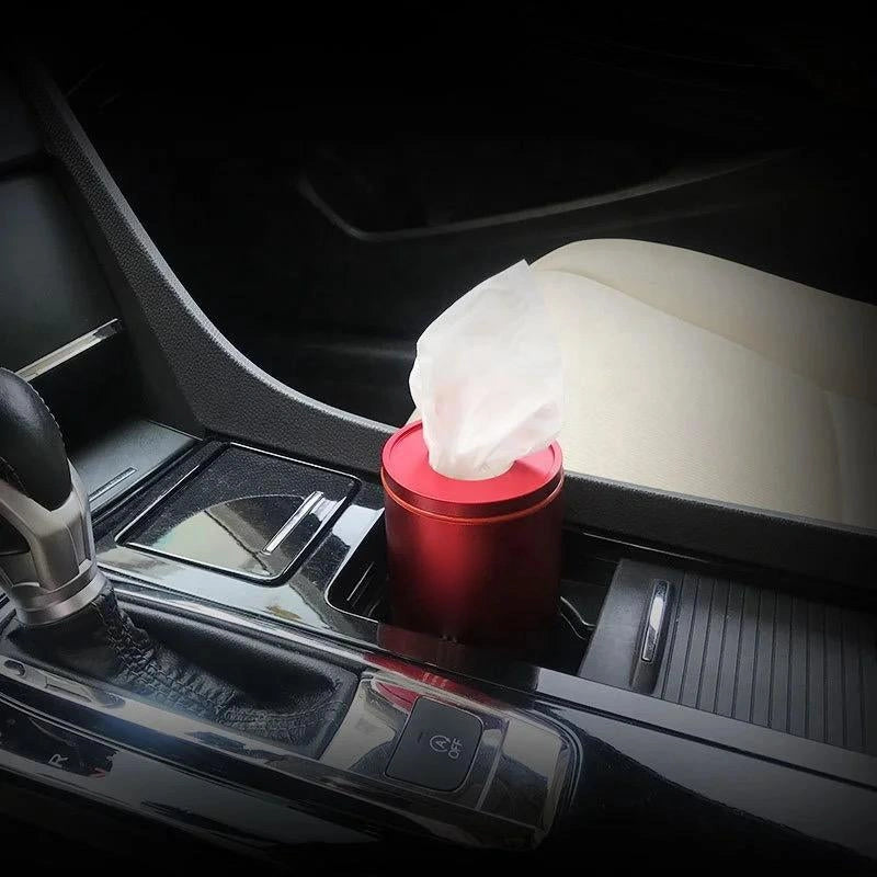 Metal Tissue Holder for Cup Holder-حامل مناديل معدنية لحامل الأكواب-Auto-Emporio-Kuwait.0
