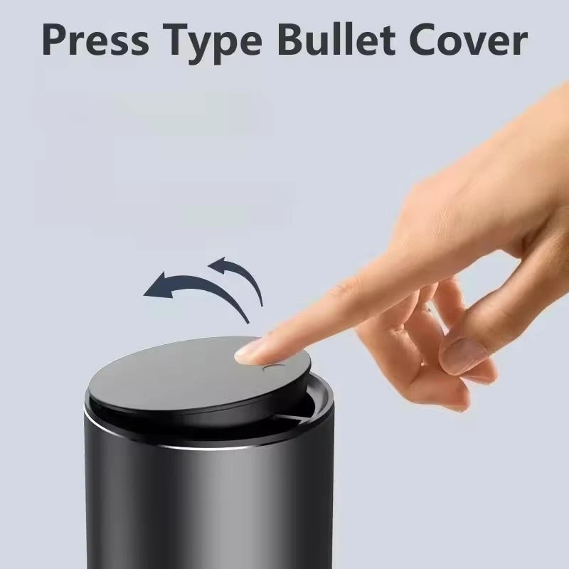 Metal Trash Bin for Cup Holder-سلة المهملات المعدنية لحامل الأكواب-Auto-Emporio-Kuwait.0