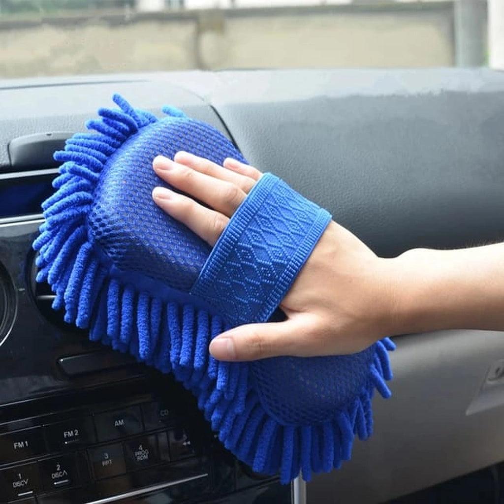 Microfiber Carwash Sponge Mitt-قفاز إسفنجة غسيل السيارات من الألياف الدقيقة-Auto-Emporio-Kuwait.0