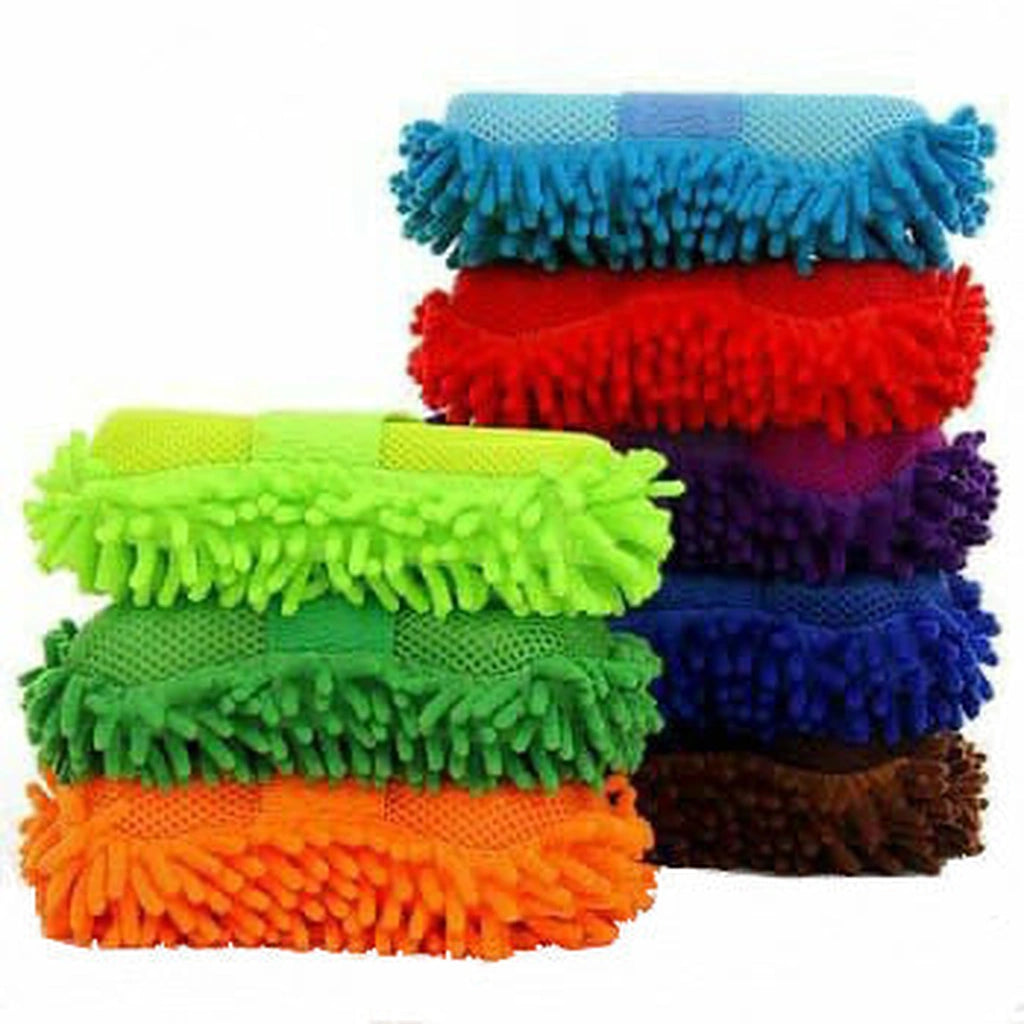 Microfiber Carwash Sponge Mitt-قفاز إسفنجة غسيل السيارات من الألياف الدقيقة-Auto-Emporio-Kuwait.0