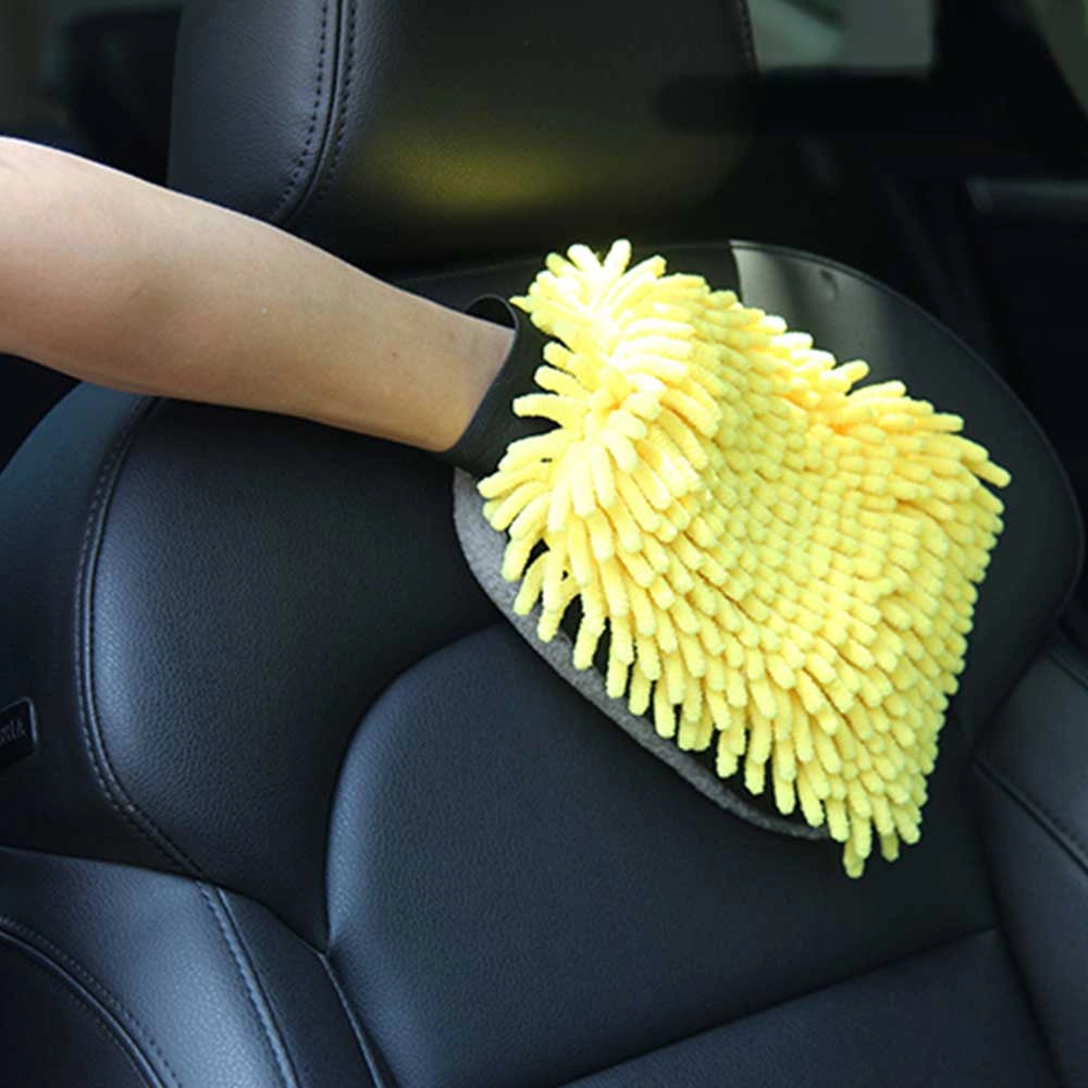 Microfiber Sponge Car Wash Glove Mitt-قفاز غسيل السيارات من الألياف الدقيقة-Auto-Emporio-Kuwait.0