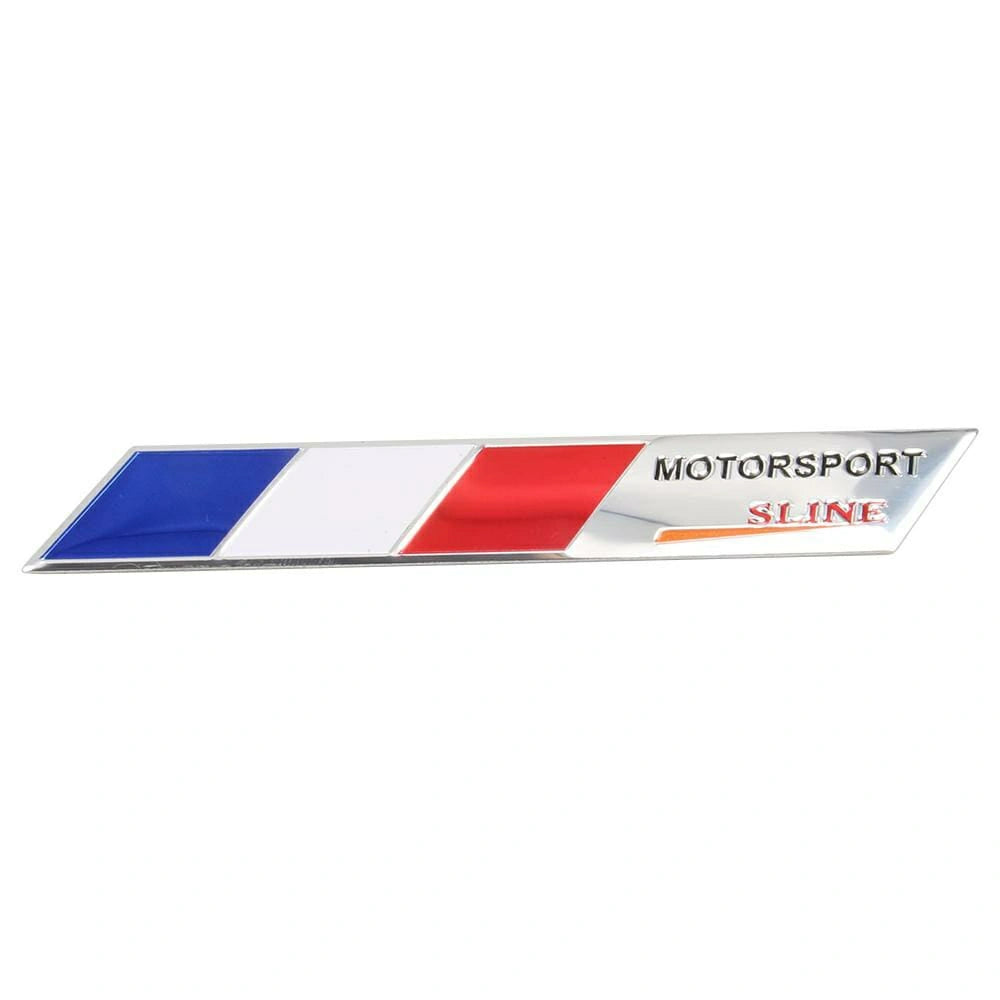 Motorsport Sline Flag Badge Sticker-ملصق شارة علم رياضة السيارات-Auto-Emporio-Kuwait.0