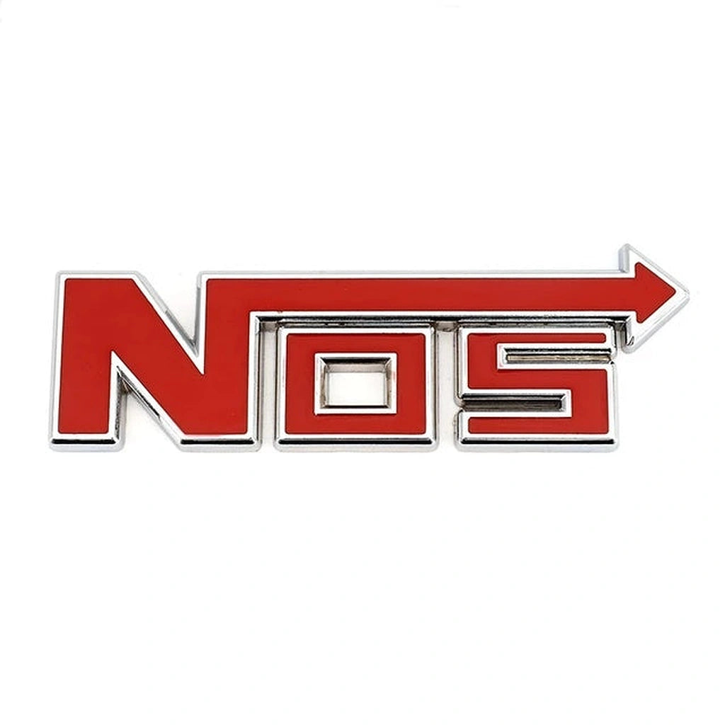 NOS 3D Badge Sticker-ملصق شارة NOS ثلاثي الأبعاد-Auto-Emporio-Kuwait.0