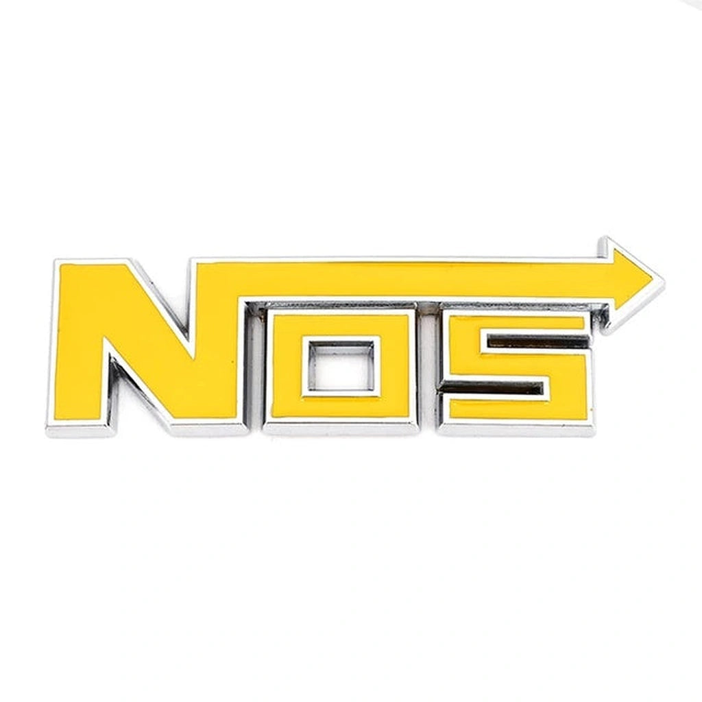 NOS 3D Badge Sticker-ملصق شارة NOS ثلاثي الأبعاد-Auto-Emporio-Kuwait.0