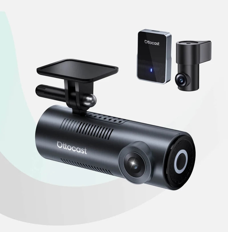 OTTOCAST OttoSafe 2-in-1 Dash Cam & Wireless CarPlay Adapter 1