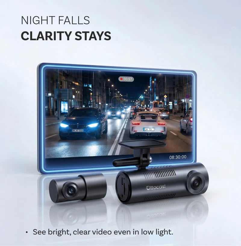 OTTOCAST OttoSafe 2-in-1 Dash Cam & Wireless CarPlay Adapter 5