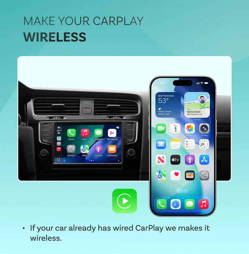 OTTOCAST OttoSafe 2-in-1 Dash Cam & Wireless CarPlay Adapter 4