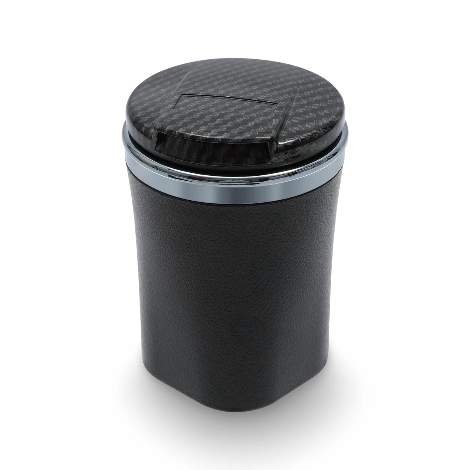 PU Leather Ashtray with LED Light-منفضة سجائر من جلد البولي يوريثان مع ضوء LED-Auto-Emporio-Kuwait.0