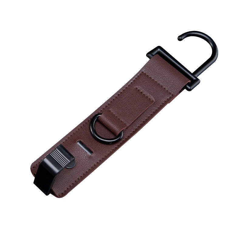 PU Leather Car Hanging Hook-خطاف تعليق للسيارة مصنوع من جلد البولي يوريثان-Auto-Emporio-Kuwait.0
