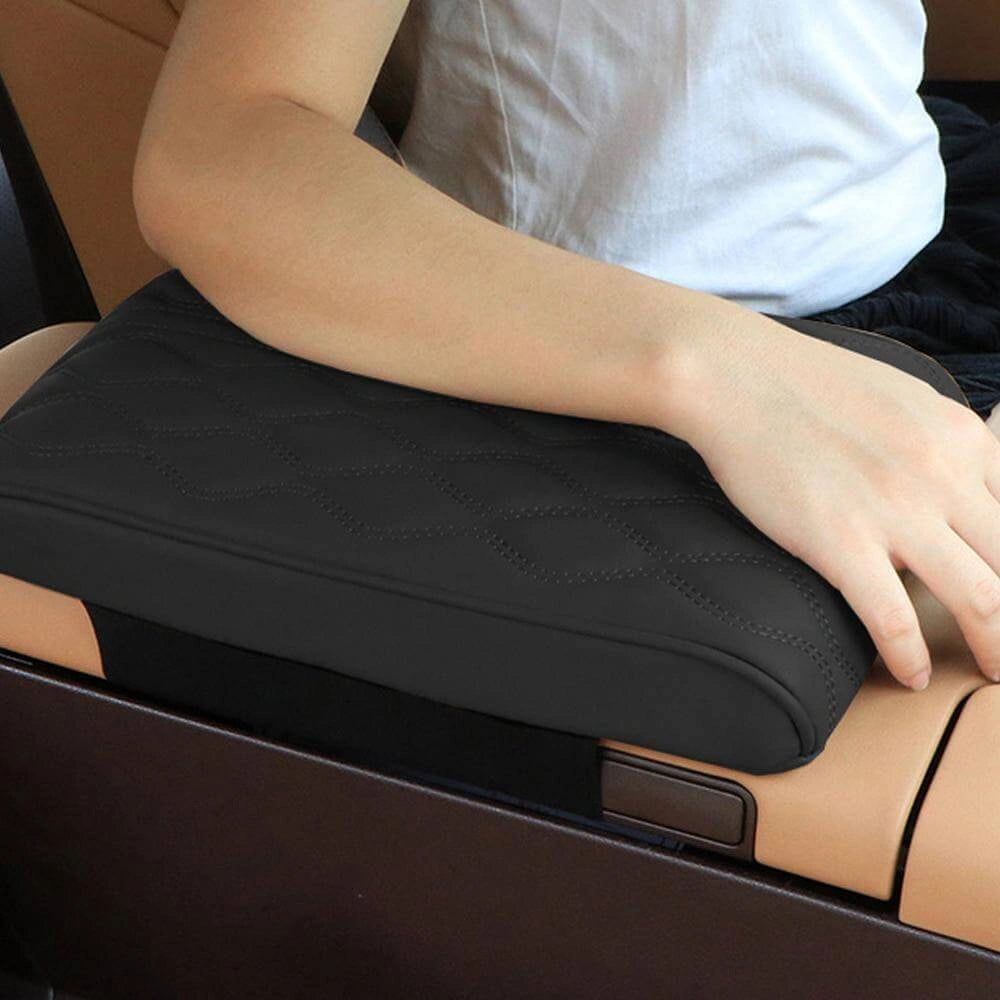 PU Leather Memory Foam Armrest-مسند ذراع من إسفنج الذاكرة من جلد البولي يوريثان-Auto-Emporio-Kuwait.0
