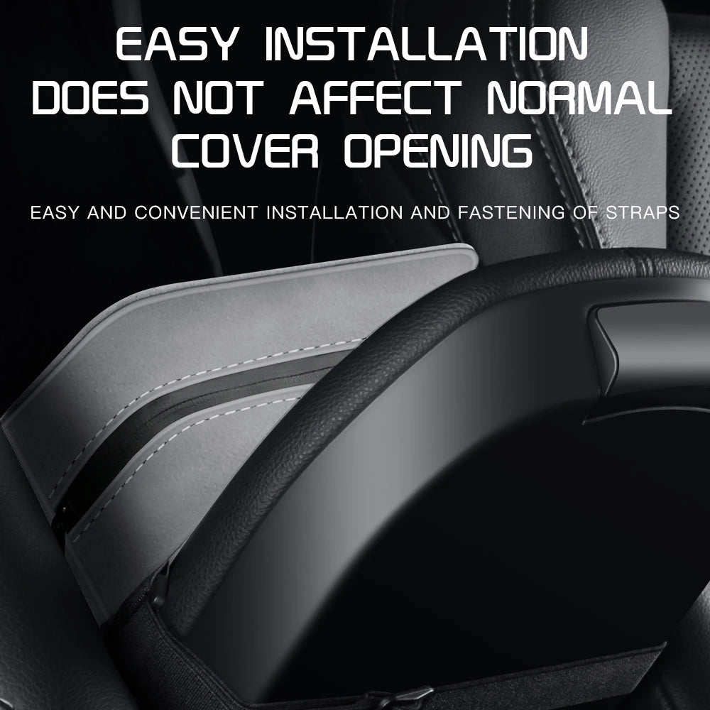 PU Suede Leather Tissue Holder Box-صندوق حامل مناديل من جلد الغزال PU-Auto-Emporio-Kuwait.0