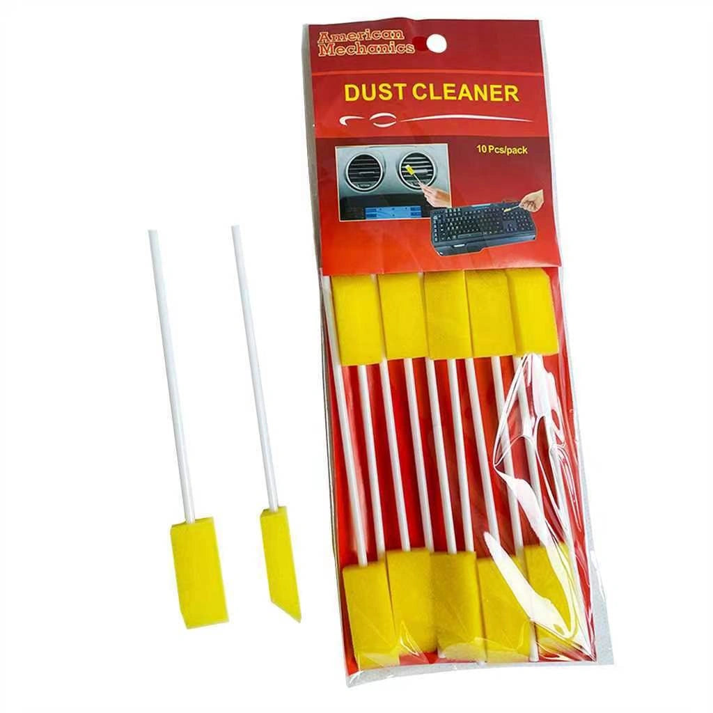 Sponge AC Vent Dust Cleaner Sticks 10pcs/Pack-أعواد تنظيف الغبار الإسفنجية لتهوية مكيف الهواء، 10 قطع/الحزمة-Auto-Emporio-Kuwait.0