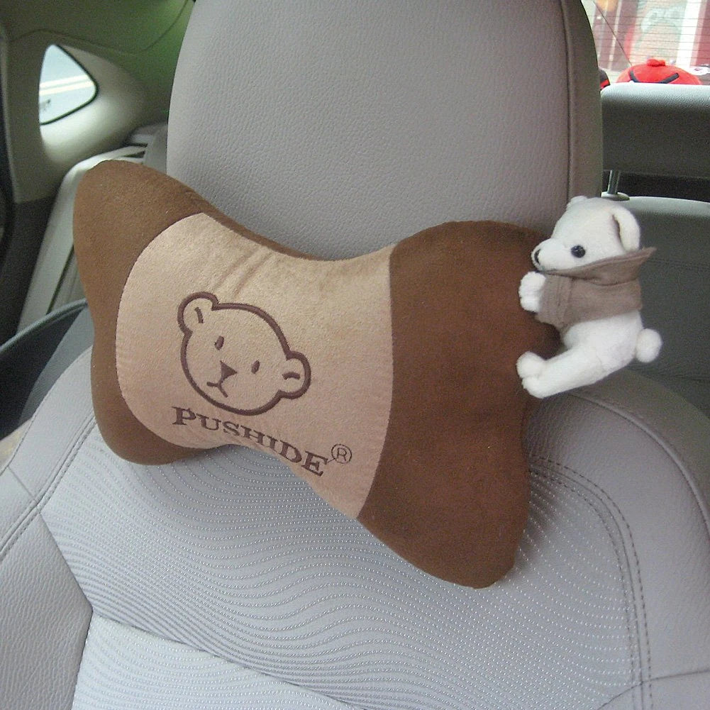 Pushide Neck Pillows (2 pcs)-وسائد للرقبة قابلة للدفع (قطعتان)-Auto-Emporio-Kuwait.0