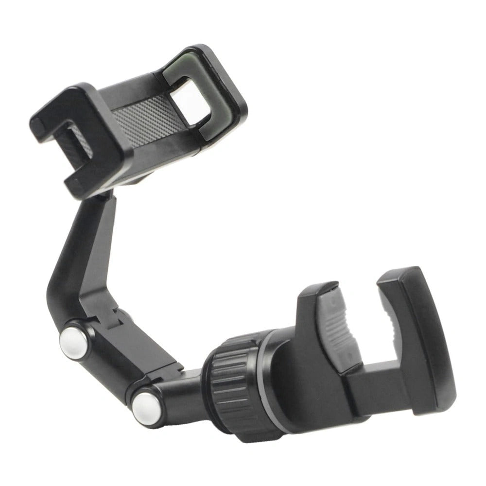 Rearview Mirror Mobile Holder-حامل موبايل للمرآة الخلفية-Auto-Emporio-Kuwait.0