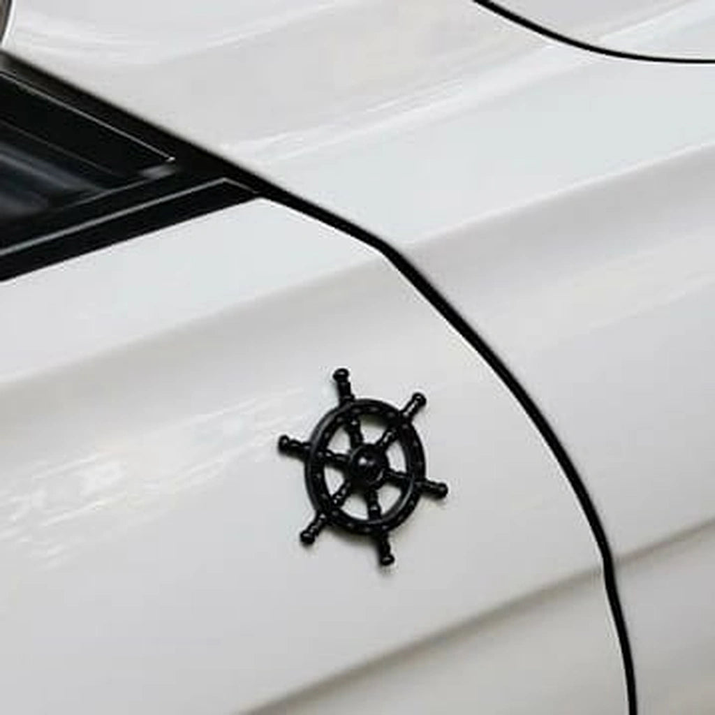 Sailors Rudder Badge Sticker-ملصق شارة الدفة البحارة-Auto-Emporio-Kuwait.0