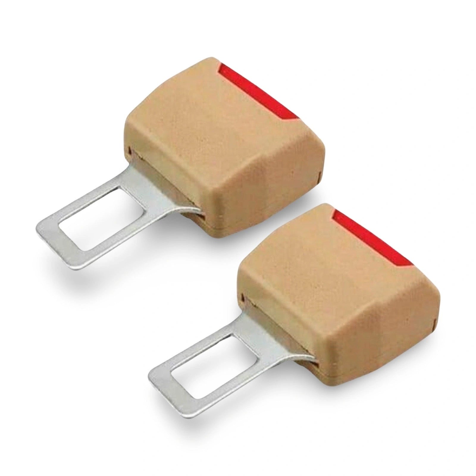 Seat Belt Clip Extender Buckle (2 pcs)-مشبك تمديد حزام الأمان (قطعتان)-Auto-Emporio-Kuwait.0