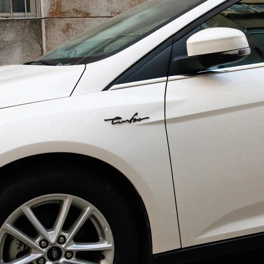 Signature Turbo 3D Badge Sticker-ملصق شارة توربو ثلاثي الأبعاد-Auto-Emporio-Kuwait.0