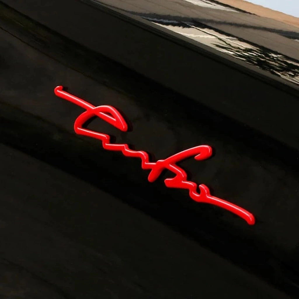 Signature Turbo 3D Badge Sticker-ملصق شارة توربو ثلاثي الأبعاد-Auto-Emporio-Kuwait.0