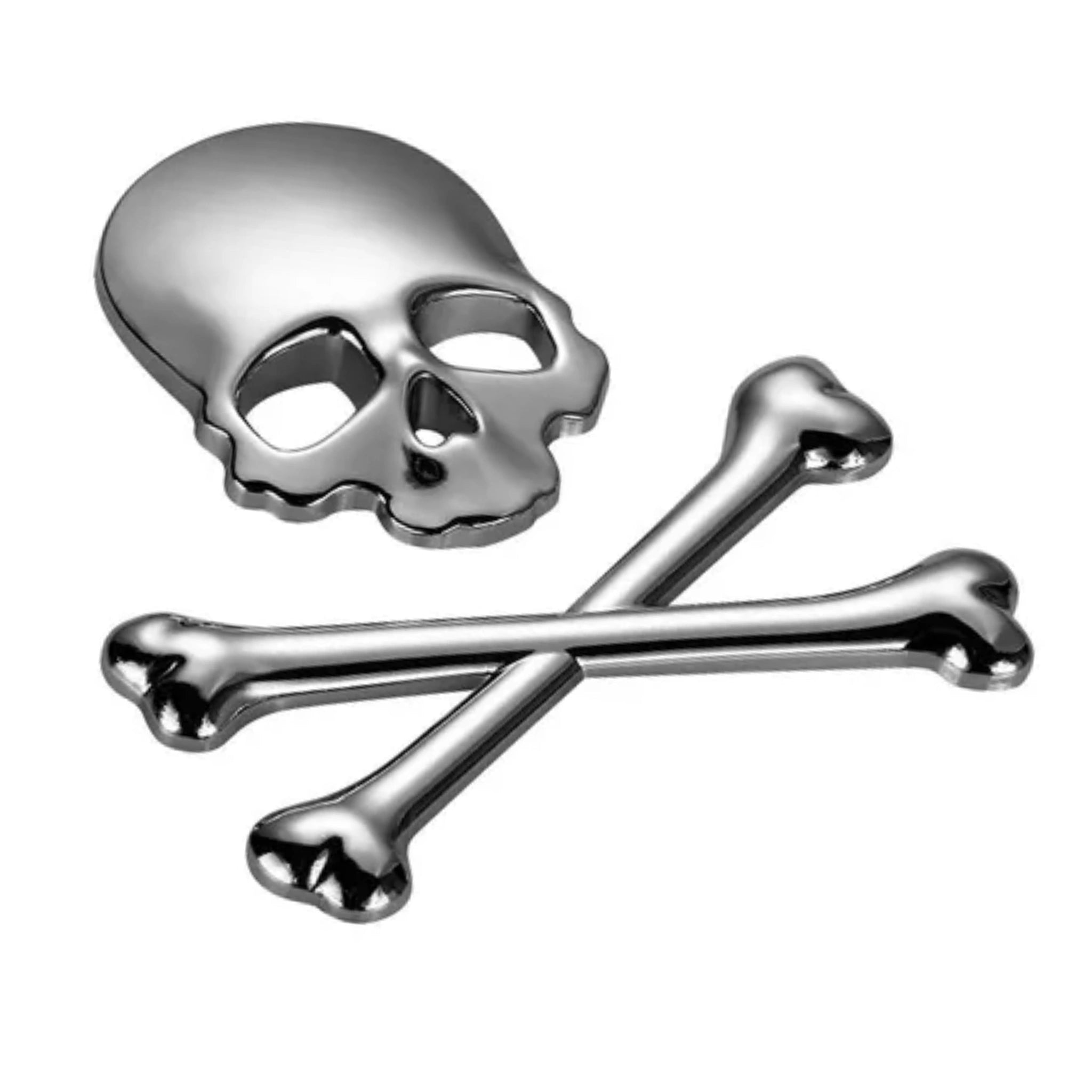 Skull Danger Badge Sticker-ملصق شارة خطر الجمجمة-Auto-Emporio-Kuwait.0