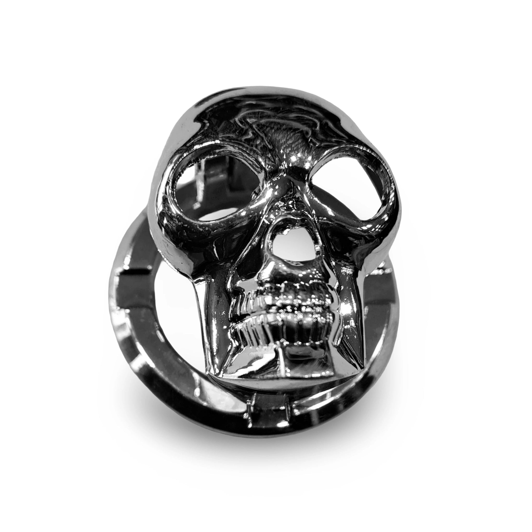 Skull Start Stop Button Cover-جمجمة ابدأ غطاء زر التوقف-Auto-Emporio-Kuwait.0