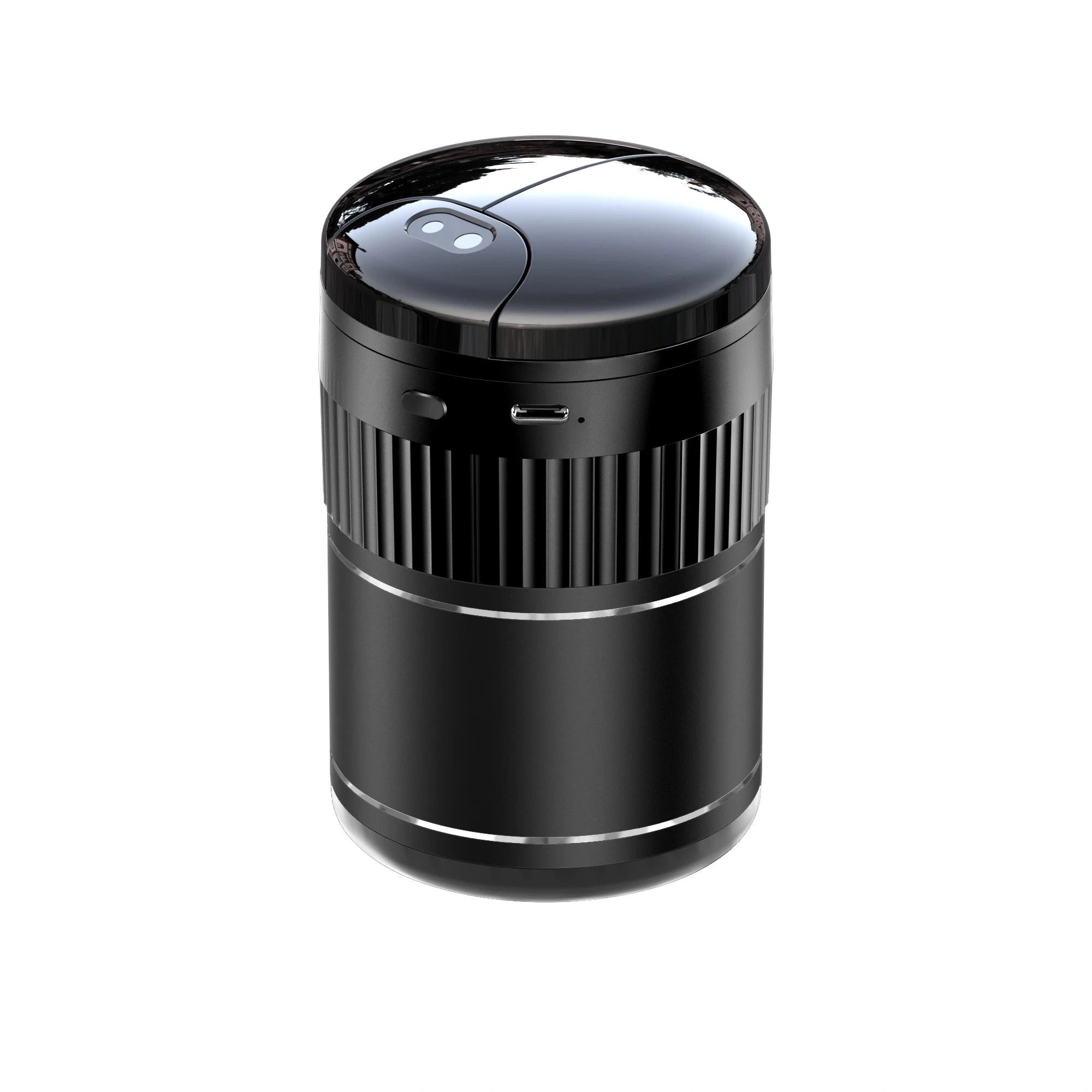 Smart Automatic Ashtray with Infrared Sensor & USB Rechargeable-منفضة سجائر أوتوماتيكية ذكية مزودة بمستشعر للأشعة تحت الحمراء وقابلة لإعادة الشحن عبر USB-Auto-Emporio-Kuwait.0