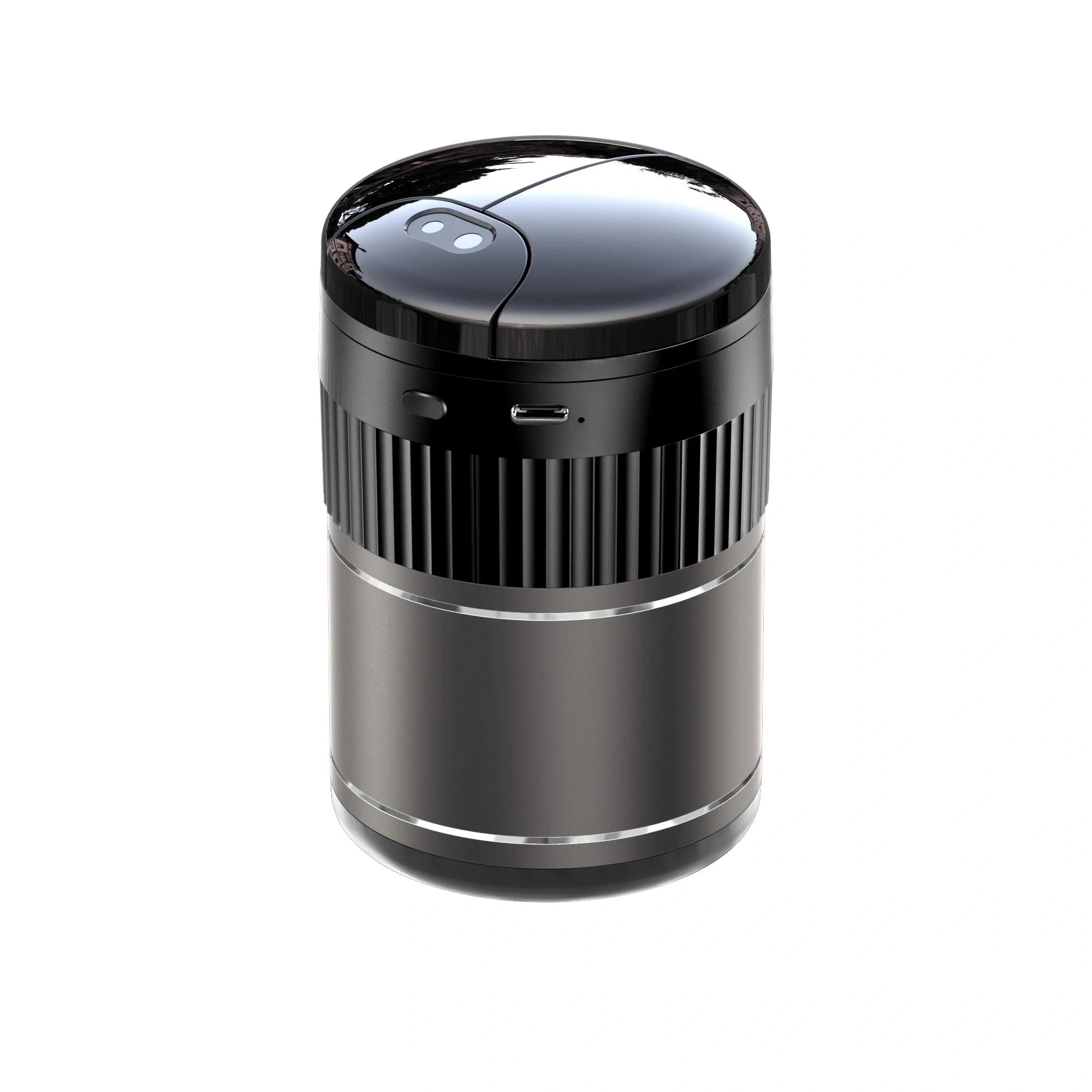 Smart Automatic Ashtray with Infrared Sensor & USB Rechargeable-منفضة سجائر أوتوماتيكية ذكية مزودة بمستشعر للأشعة تحت الحمراء وقابلة لإعادة الشحن عبر USB-Auto-Emporio-Kuwait.0