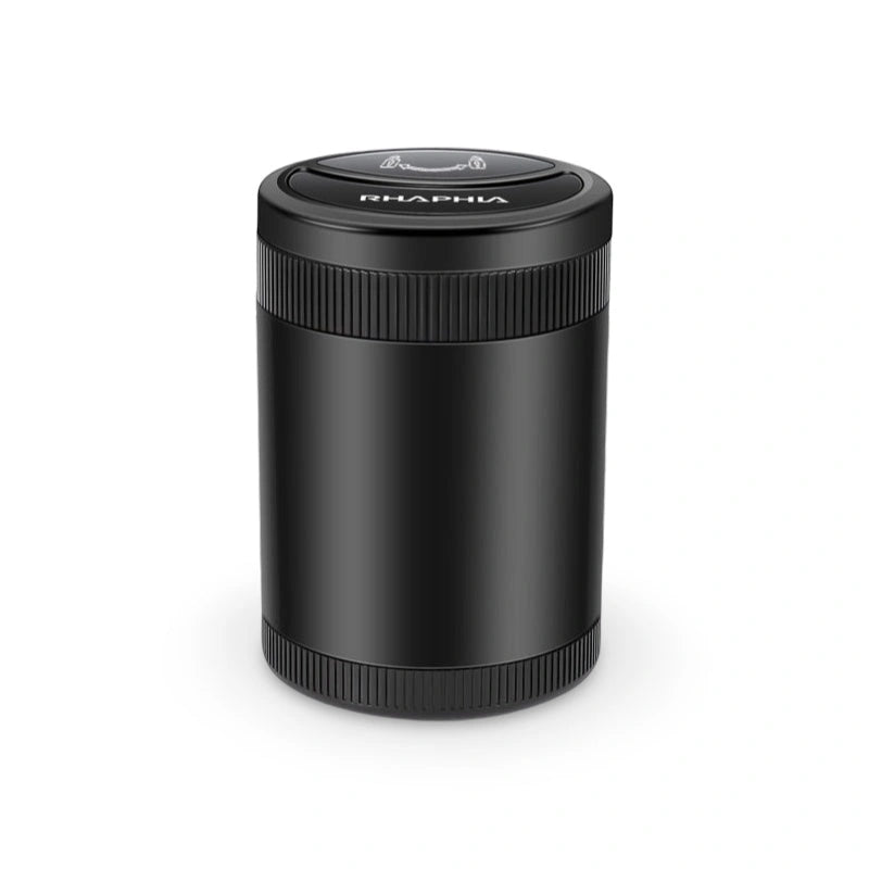 Smart Automatic Metal Ashtray with Infrared Sensor and LED Light-منفضة سجائر معدنية أوتوماتيكية ذكية مع مستشعر الأشعة تحت الحمراء وإضاءة LED-Auto-Emporio-Kuwait.0