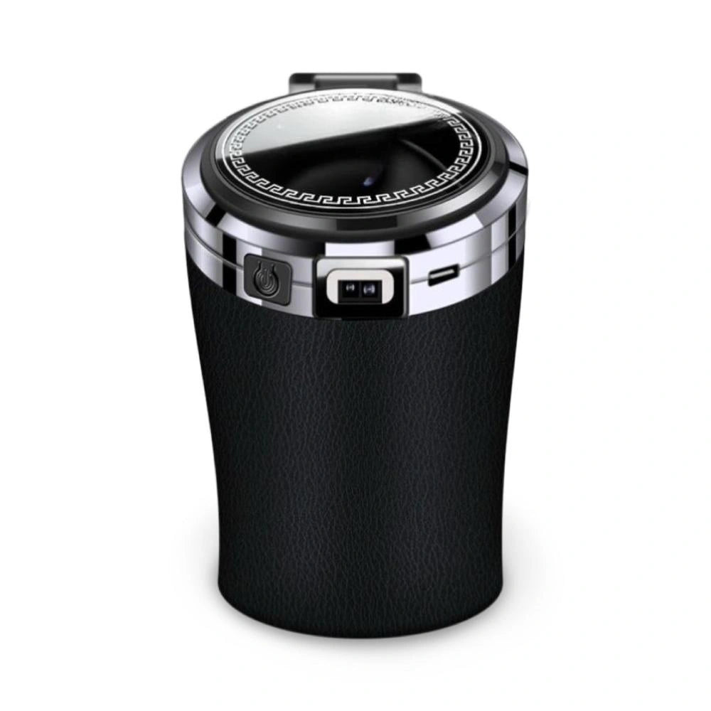 Smart Sensor Rechargeable Ashtray with AC Vent Clip-منفضة سجائر ذكية قابلة لإعادة الشحن مع مشبك تنفيس تيار متردد-Auto-Emporio-Kuwait.0