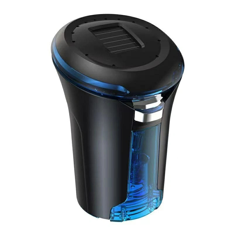 Solar Powered LED Water Shot Ashtray-منفضة سجائر LED تعمل بالطاقة الشمسية-Auto-Emporio-Kuwait.0