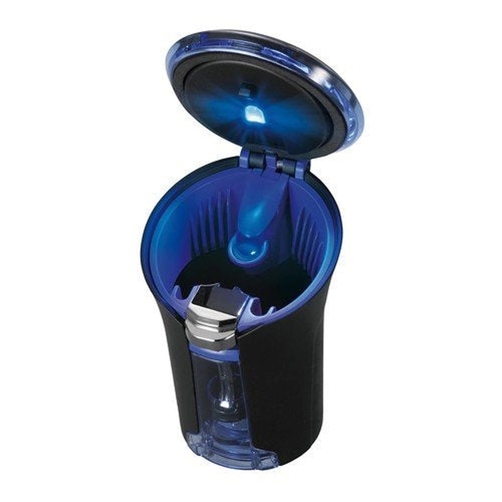 Solar Powered LED Water Shot Ashtray-منفضة سجائر LED تعمل بالطاقة الشمسية-Auto-Emporio-Kuwait.0