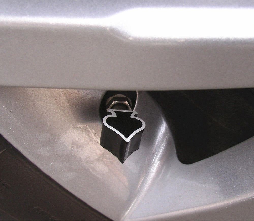 Spades Tire Valve Caps (4 pcs)-أغطية صمامات الإطارات البستوني (4 قطع)-Auto-Emporio-Kuwait.0