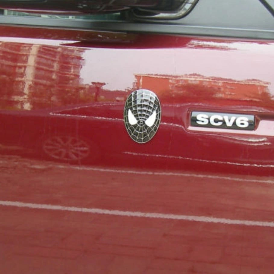 Spider-Man Badge Sticker-ملصق شارة الرجل العنكبوت-Auto-Emporio-Kuwait.0