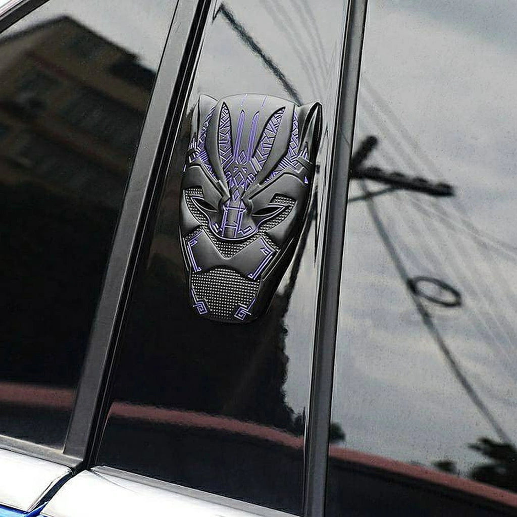 Black Panther Metal Grille Badge/Sticker-شارة/ملصق الشبكة المعدنية للنمر الأسود-Auto-Emporio-Kuwait.0