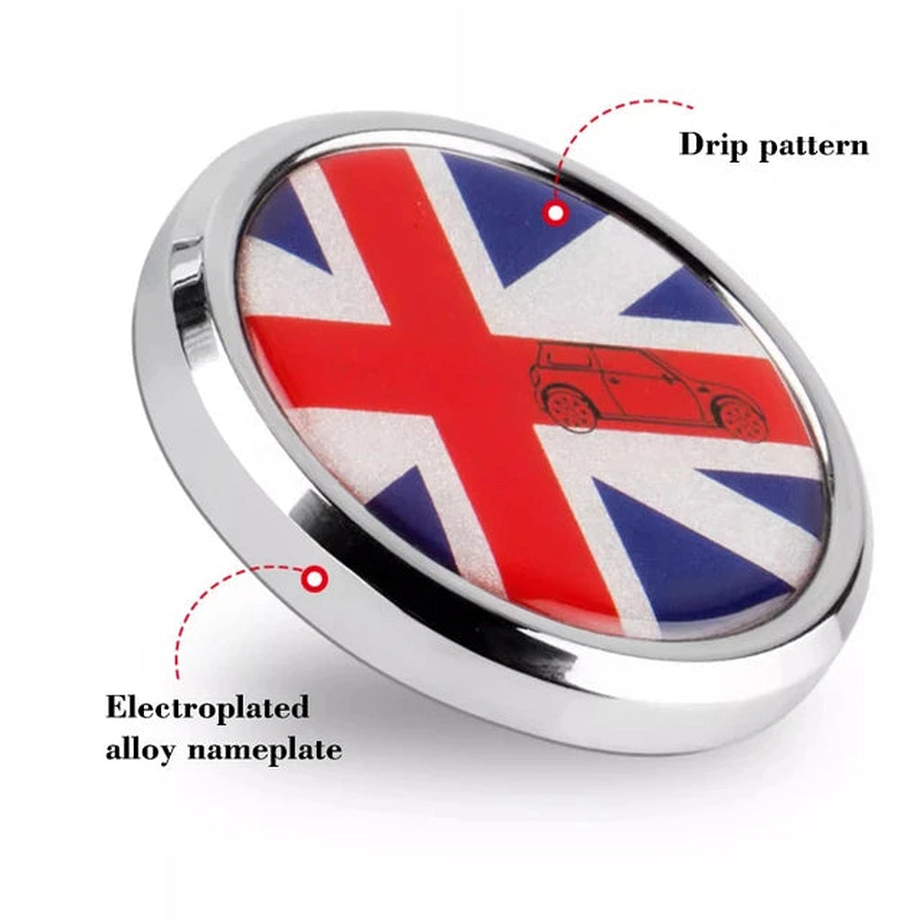 Mini Cooper Car Grille Badge/Sticker-شارة/ملصق شبكة سيارة ميني كوبر-Auto-Emporio-Kuwait.0