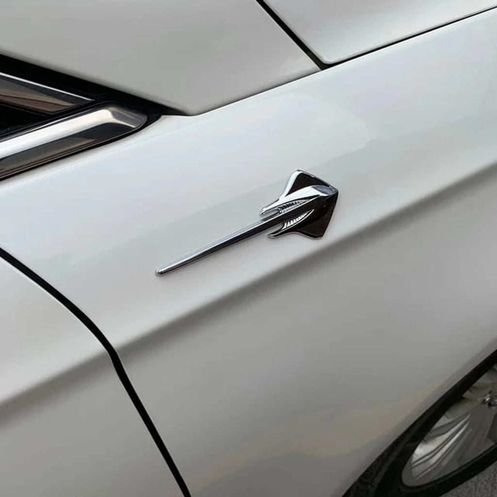Sting Ray Side Fender Badge Sticker-ملصق ستينج راي للحاجز الجانبي-Auto-Emporio-Kuwait.0