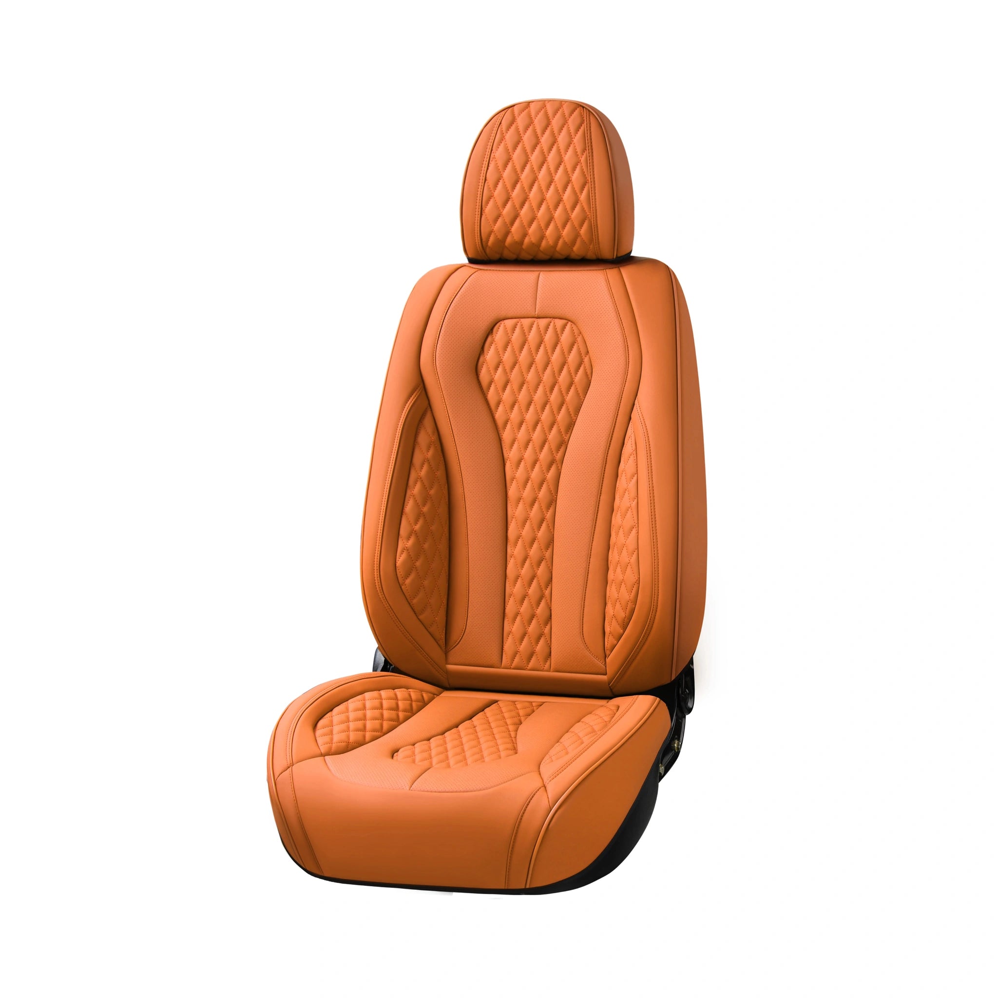 Stylish Leather Seat Covers (5 pcs set)-أغطية مقاعد جلدية أنيقة (طقم 5 قطع)-Auto-Emporio-Kuwait.0