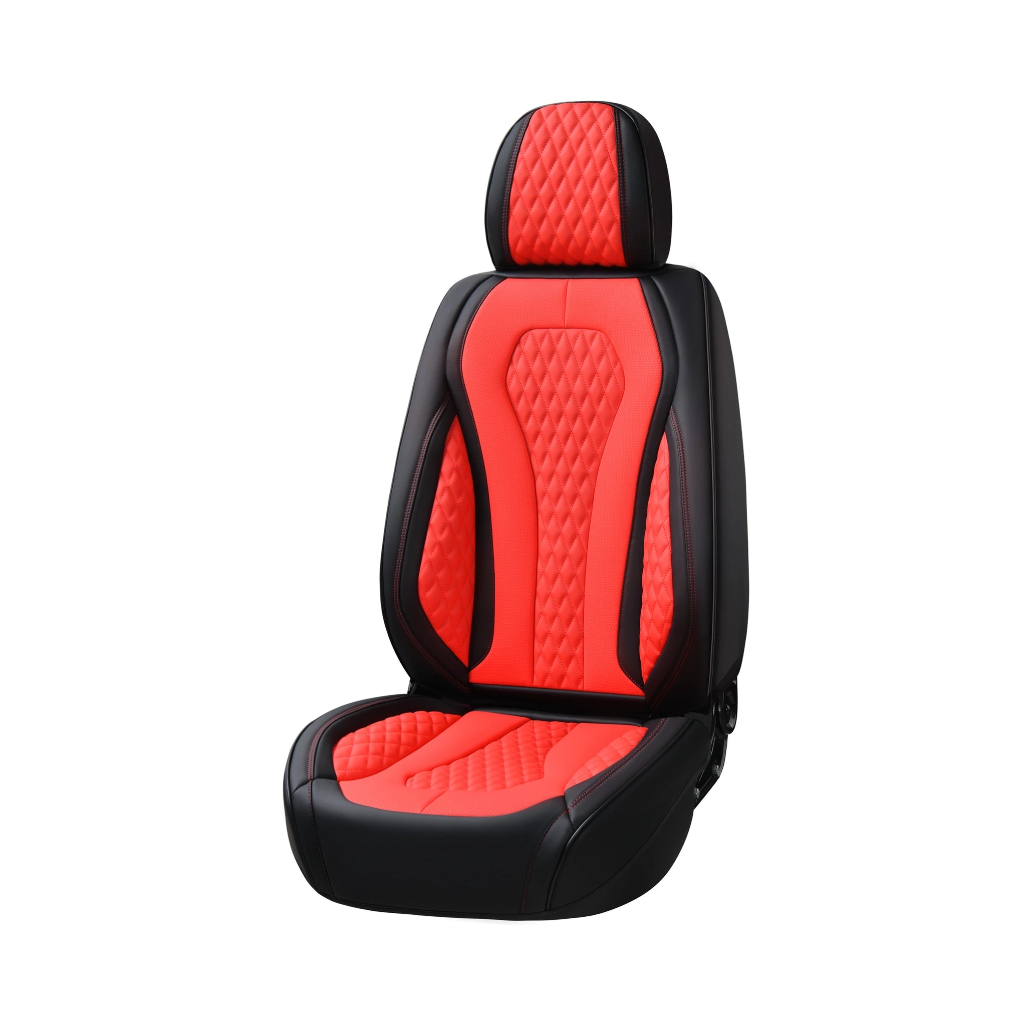 Stylish Leather Seat Covers (5 pcs set)-أغطية مقاعد جلدية أنيقة (طقم 5 قطع)-Auto-Emporio-Kuwait.0